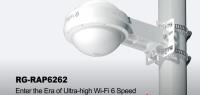 RUIJIE REYEE RG-RAP6262 AX3000 1 PORT 2402MBPS 2.4 5GHz 2x2 MIMO OUTDOOR ACCESS PON Wi-Fi 6 Wi-Fi 5 Wi-Fi 4 